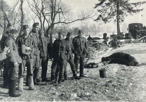 f) Germania ww2 foto 9 x villaggio auto soldati ucraina album fotografico ucraina - Foto 3 di 10