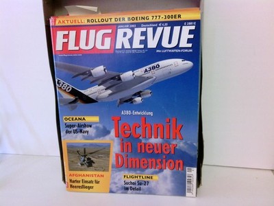 Flug Revue Das Luft- und Raumfahrt-Magazin Kompletter Jahrgang 2003 - 12 Hefte D