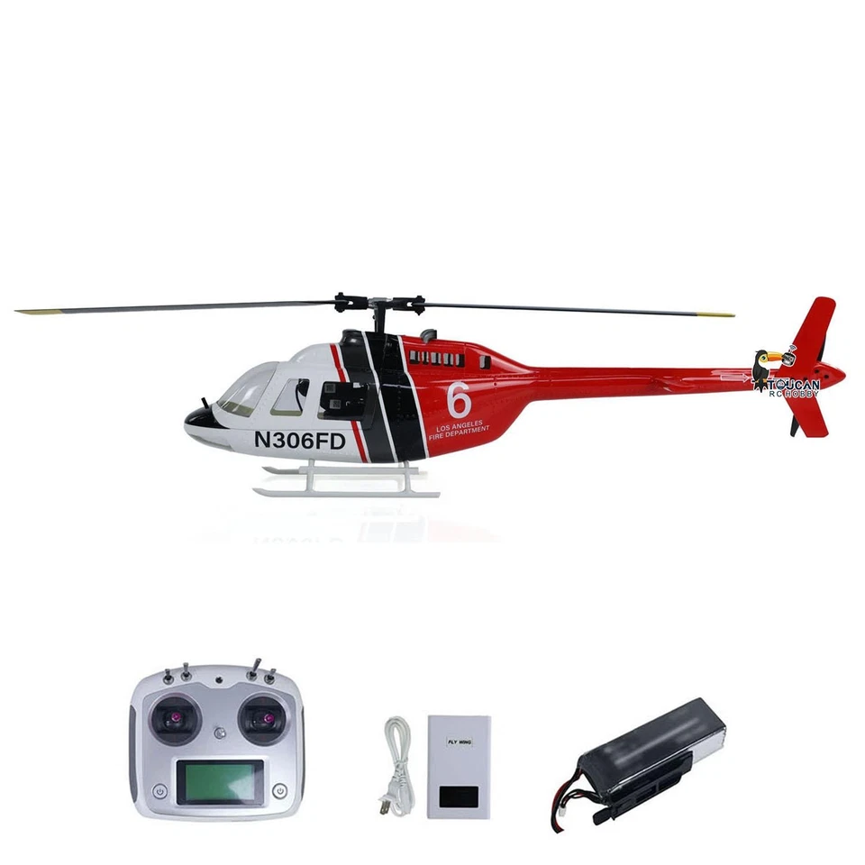 RC Scale Armee Hubschrauber FLYWING 206 V3 RTF Smart Drone Brushless Motor GPS - Bild 2 von 4