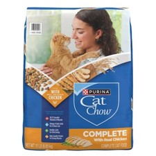 Purina Cat Chow Complete Chicken Flavor Dry Cat Food 15 lbs