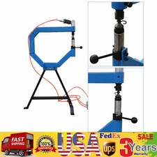 4inch Pneumatic Planishing Hammer Airpress Tool w/ Cast-Iron Stand, Anvil 1/2/3"