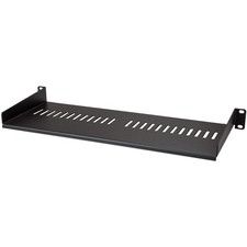 StarTech.com 1U Server Rack Shelf - Universal Vented Rack Mount Cantilever Tray