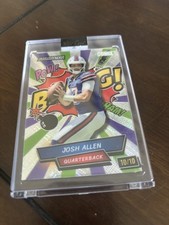 2025 WILD Card BANG Josh Allen  #10/10 Buffalo Bills