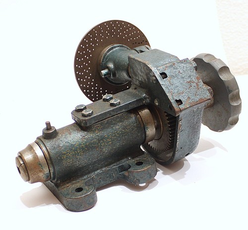 Cabezal de torno para relojeros Schaublin vintage con placa de índice y mandril de 20 mm - Imagen 2 de 11
