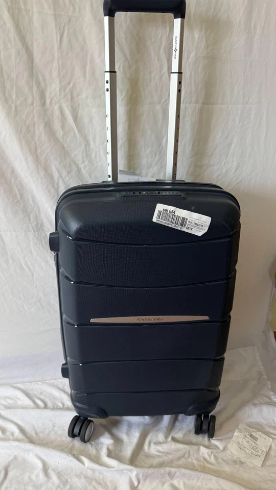 $440 SAMSONITE Outline Pro Equipaje de Mano 21" Spinner Maleta Rígida Azul Tsa Foto 3 de 4
