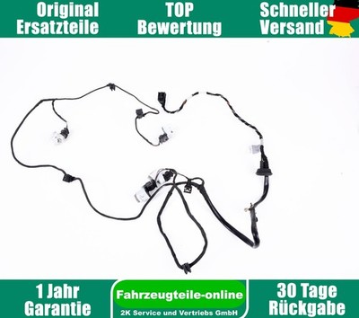 Audi A4 8K2 B8 8K0971104C PDC Sensoren + Kabelbaum Hinten Ibisweiss LY9C