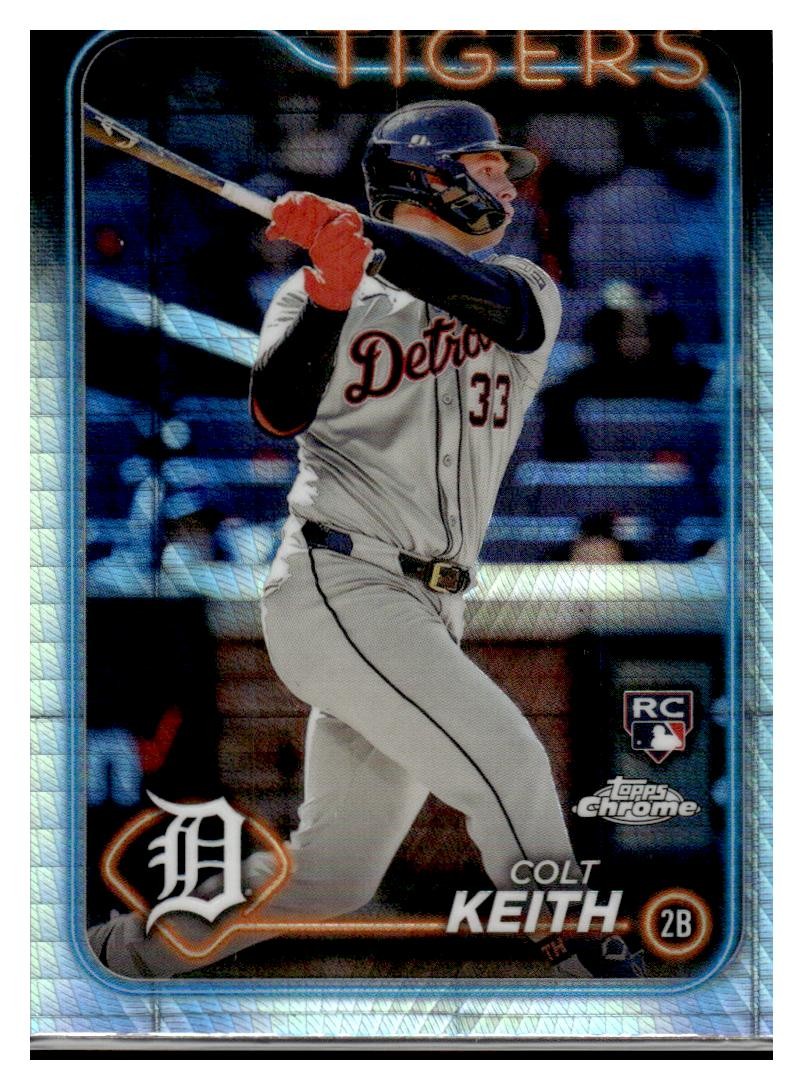 2024 Topps Chrome #2 Colt Keith Prism Refractors