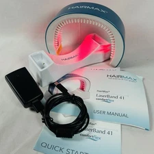 Original HairMax LaserBand 41 Laser Hair Growth & Hair Loss Treatment + Cradle