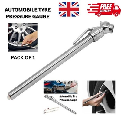 #ad Tyre Pressure Gauge 5 50psi Tester Measurement Tool Garage UK GBP 2.45