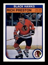 1982 O-Pee-Chee #71 Rich Preston NM/NM+ X2099424