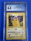 Pikachu 58/102 Base Set 1st Edition Shadowless Pokemon Card CGC 6.5 Ex/MINT