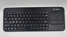 Logitech Black K400r Wireless Slim Keyboard Touchpad  USB Unifying Receiver