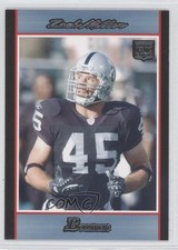2007 Bowman Blue 278/500 Zach Miller #271 0b5