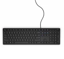 Dell KB216-BK-US Multimedia Keyboard USB, Black