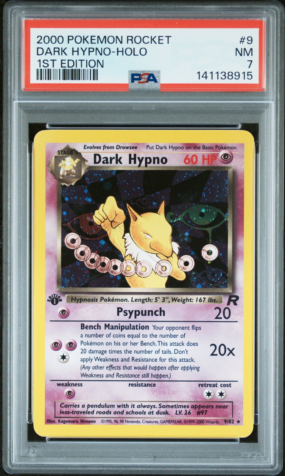 Dark Hypno 1st Edition #9