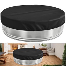 Extra Large 8ft Round Stock Tank Pool Cover  Waterproof, UV Resistant,