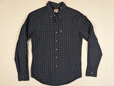 Levi's Plaid Long Sleeve Button Down Shirt Men's Small Cotton Blue White