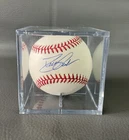 David Justice Braves Autographed Official National League Baseball Signed
