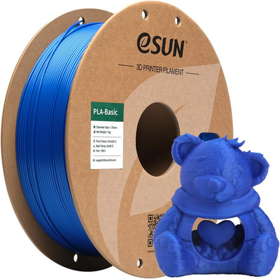 PLA Basic Filament 1.75Mm, 1KG Spool (2.2 LBS) High Speed Printing 3D Printer PL