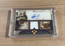 2025 Topps Museum Collection Fernando Tatis Jr  Padres Patch Auto /20 #SPTRA-FT