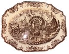 Wedgewood  Williams Sonoma His Majesty Turkey Serving Platter 20"x15" Pristine — photo 1