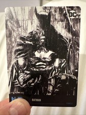 Batman Inks DC Ch 3 Black & White Hybrid Trading Card Random Mint Physical