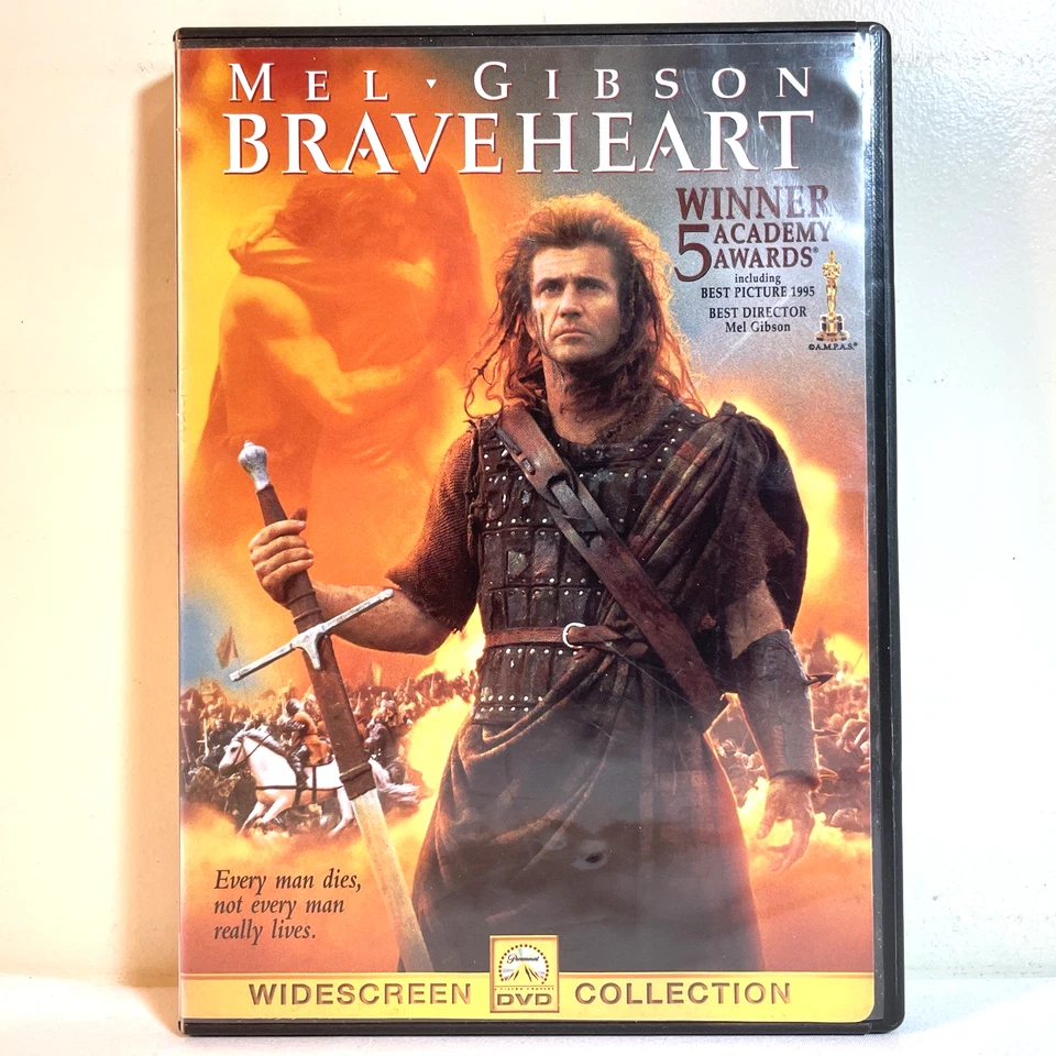 BRAVEHEART / ROB ROY / YOUNG IVANHOE (DVD Lot) Action Adventure Drama History - Image 3 of 4