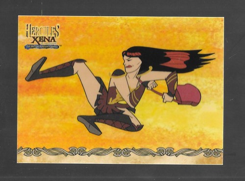 Xena & Hercules Animated Adventures In Action Card HX7 - Picture 1 of 2