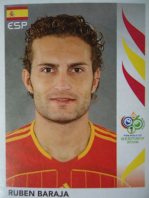 Panini 540 Ruben Baraja Spanien FIFA WM 2006 Germany