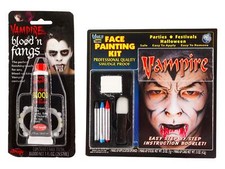 Treasure Co trio Vampire Costume Makeup and Blood Kit - Makeup Paint and
