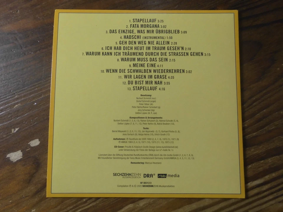 JOCO DEV SEXTETT CD: STAPELLAUF (NEU;SECHZEHNZEHN) - Bild 2 von 3