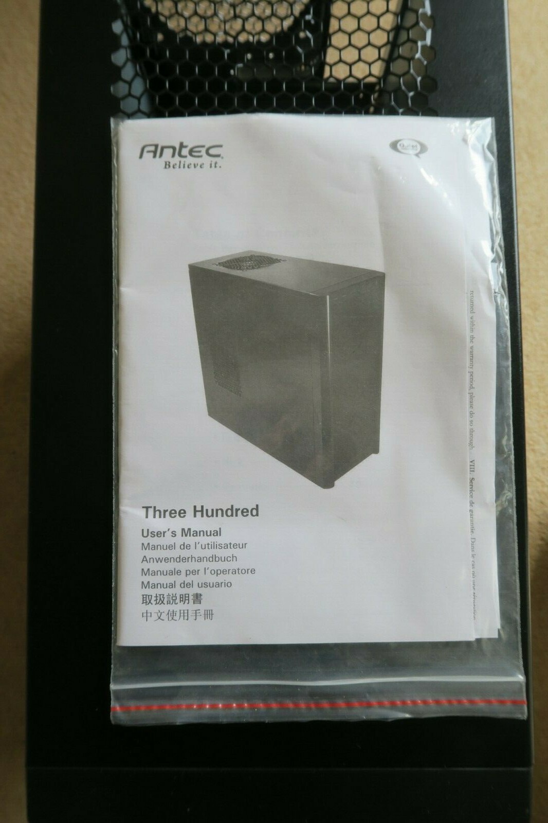 Antec Three Hundred Two 300 Atx Full Tower Case For Sale Ebay