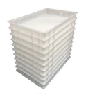 Pack of 10 Pizza Dough Proving Trays – Bakery / Pizzeria Equipment