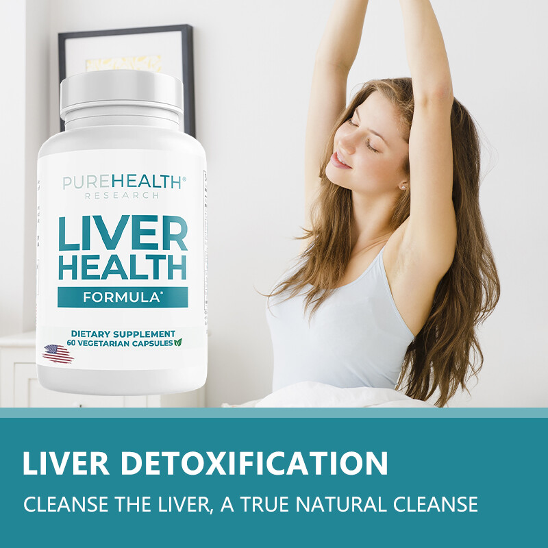Liver Health Support Liver Cleansing Detoxification Whole Body Detoxification