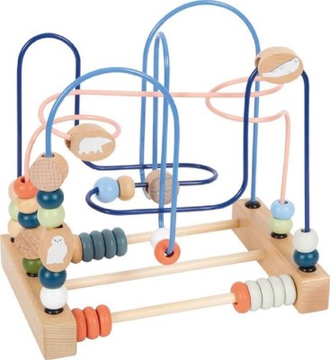 small foot Bead Maze Arctic made of FSC 100%-certified wood, motor activity toy 