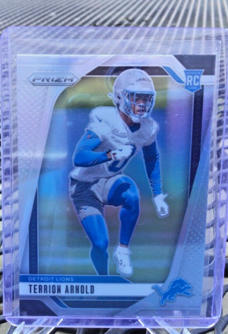 2024 Panini Prizm - Rookies Silver Prizm #389 Terrion Arnold (RC)