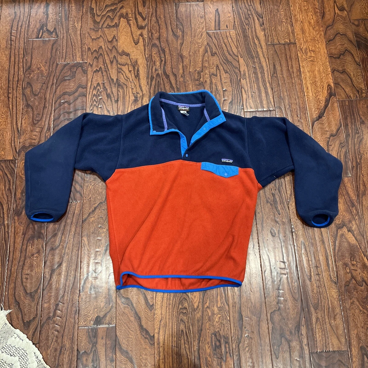 PATAGONIA Synchilla Snap T Fleece Pullover Jacket Men s Large 25580 FA 14