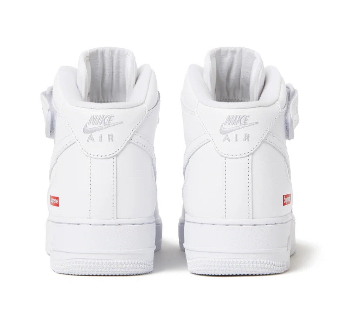 Brand New Supreme® x Nike® Air Force 1 Mid White - Size 9.5 Brand New Supreme® x Nike® Air Force 1 Mid White - Size 9.5