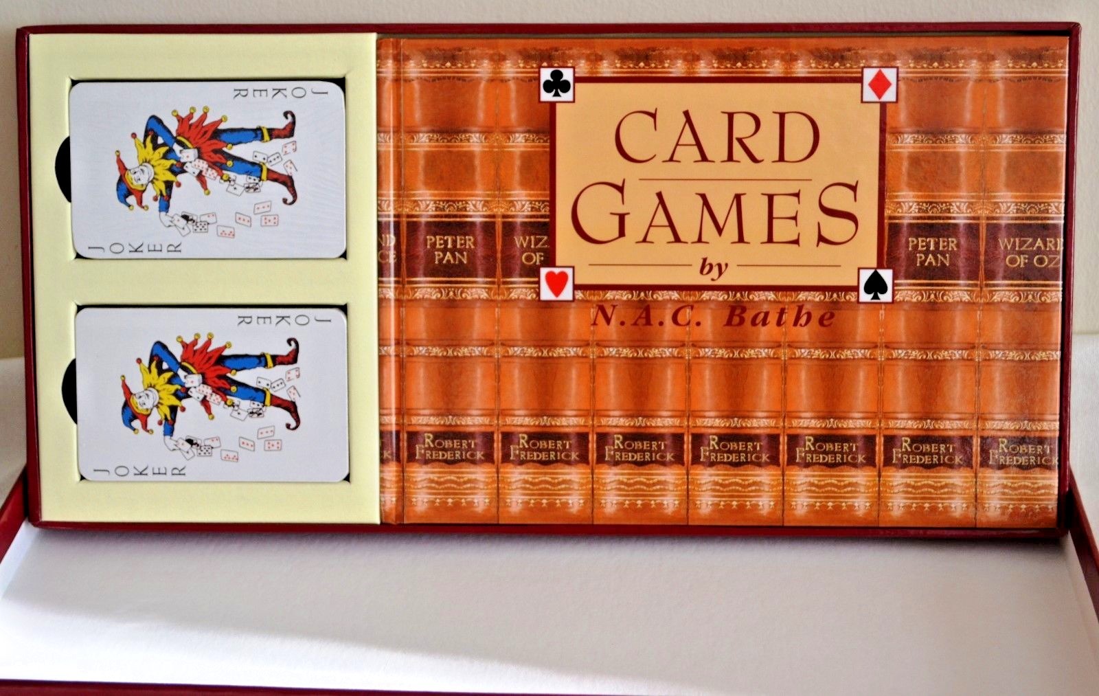 Card Games Gift Set by N.A.C. Bathe New with sealed decks of cards