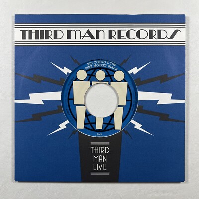 Kid Congo & The Pink Monkey Birds  Live at Third Man Records  Single 7  (EX)