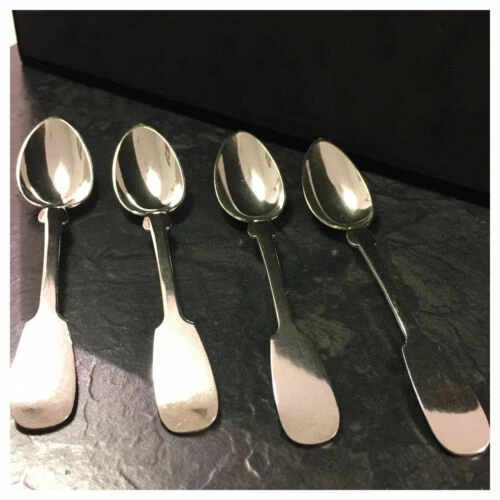 Antiquitäten & Kunst-Objekte aus 800er-925er - Silber (vor 1945) Spaten