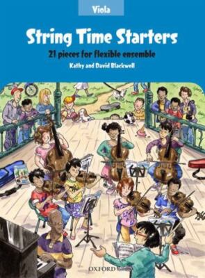 String Time Starters Viola Book : 21 Pieces for Flexible String Ensemble, Har...
