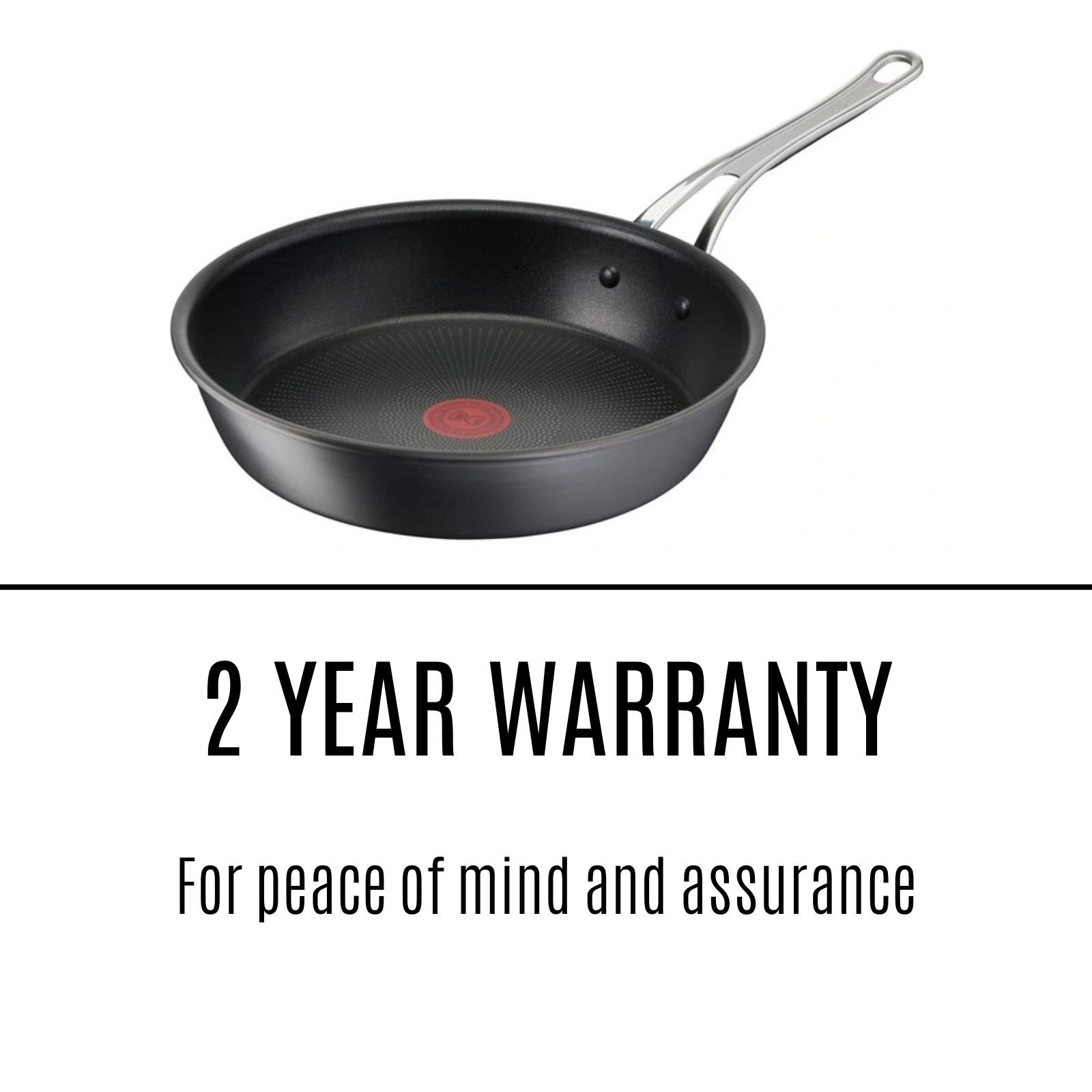 NEW Jamie Oliver Tefal Cooks Classic Hard Anodised Fry Pan Oven Safe