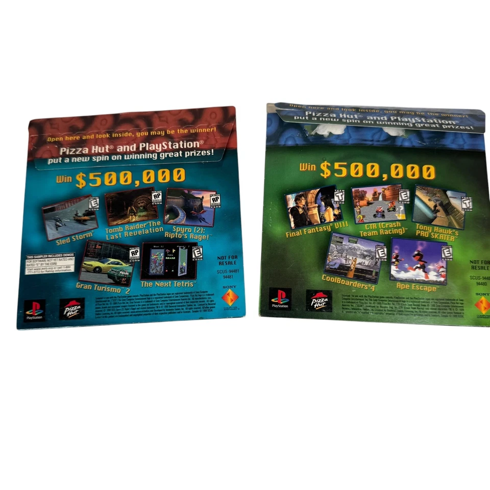 PS1 & PS2 Demo Disc Lot of 12 w/ Jade Cocoon Demo, Driver & More Scratches As Is - Image 4 of 4