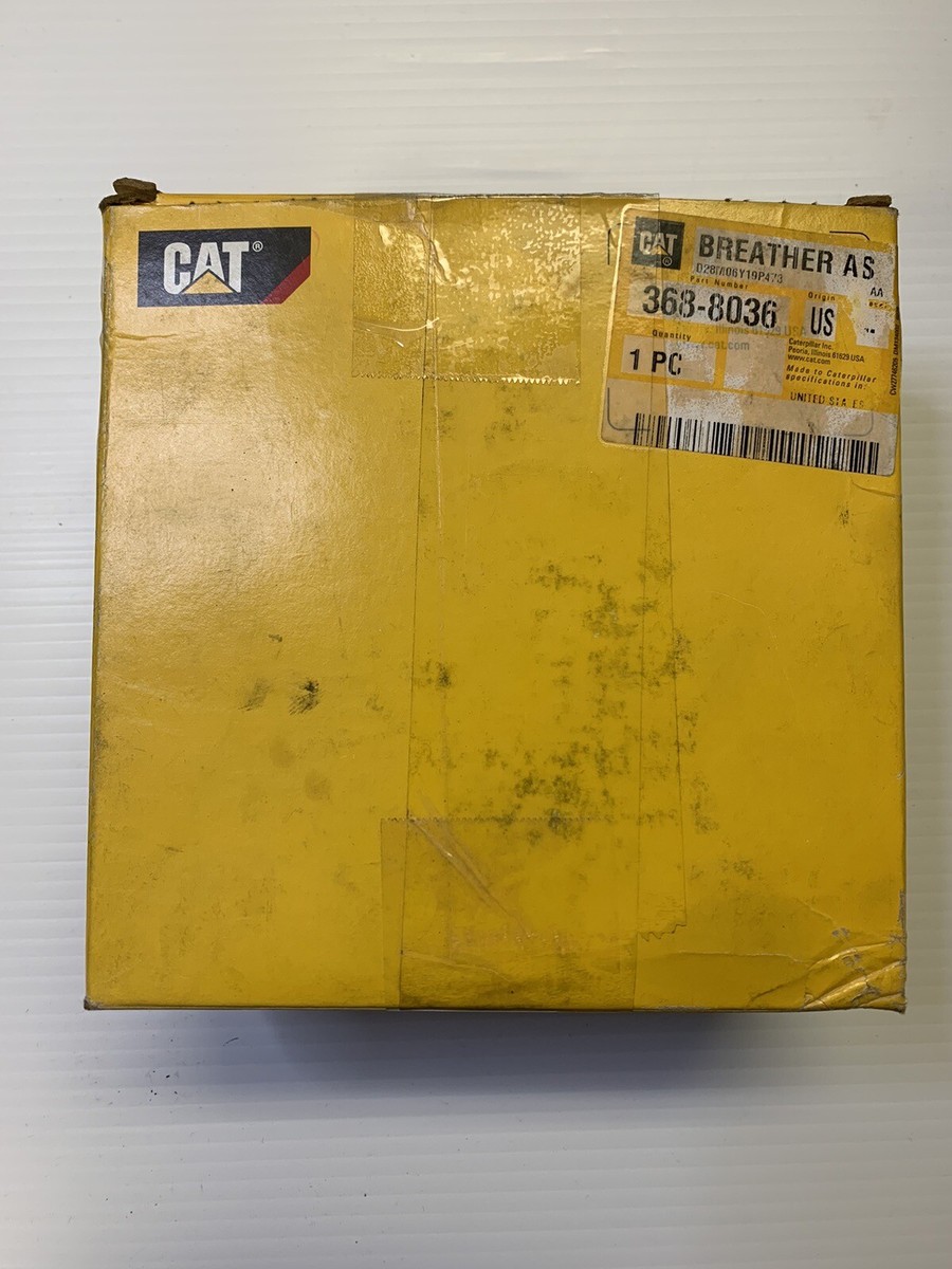 Caterpillar Oem Breather Assembly 368-8036 (582-6323). Cat Nos