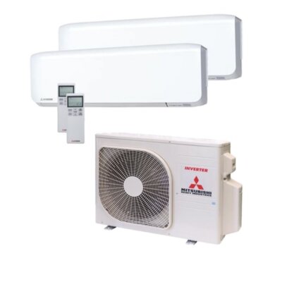 Klimaanlage Mitsubishi Heavy 2x SRK15ZS-WF + SCM30ZS-W 3,0|3,3 kW Kühlen|Heizen