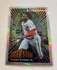 2022 Topps Finest Vladimir Guerrero Jr. Toronto Blue Jays #94FC-VG Corner Stone