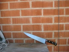 Vintage 10" Blade SABATIER *** XL Fully Forged Carbon Chef Knife FRANCE