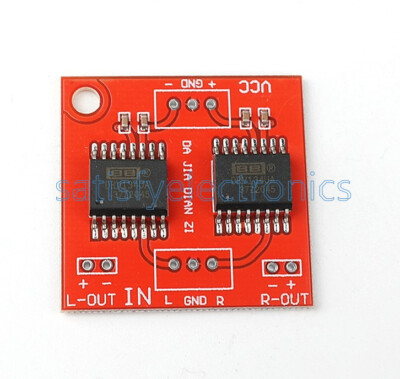 DRV134 Unbalanced to Balance Board Module Dual Power Supply For Amplifier Power