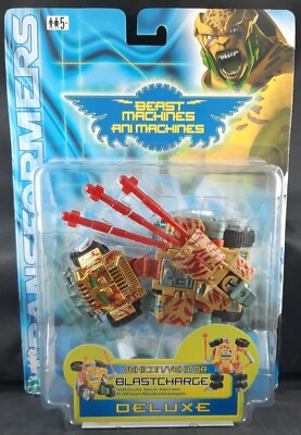 Transformers Beast Machines Deluxe Blastcharge MOC gebraucht.